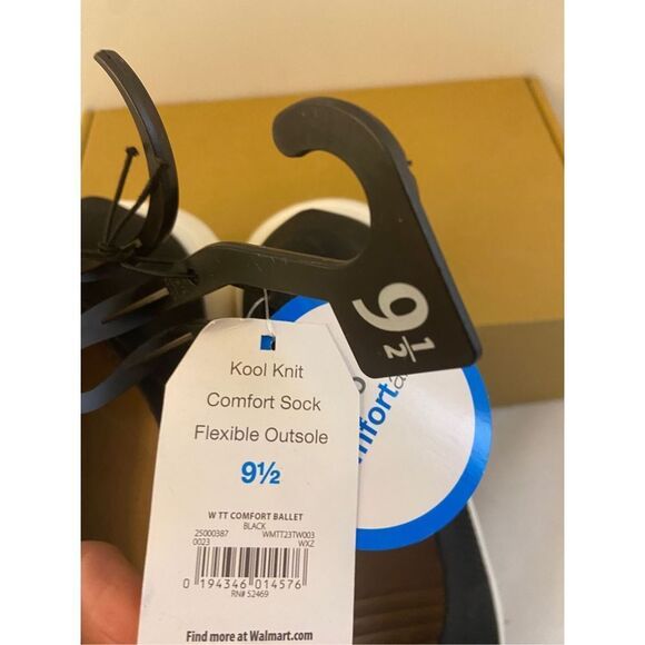 Time Tru black 9.5 Kool knit shoes new - Picture 5 of 5